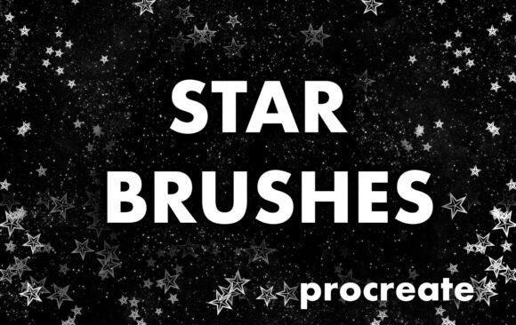 Download Star Stamp Brushes - Procreate - Star Collection