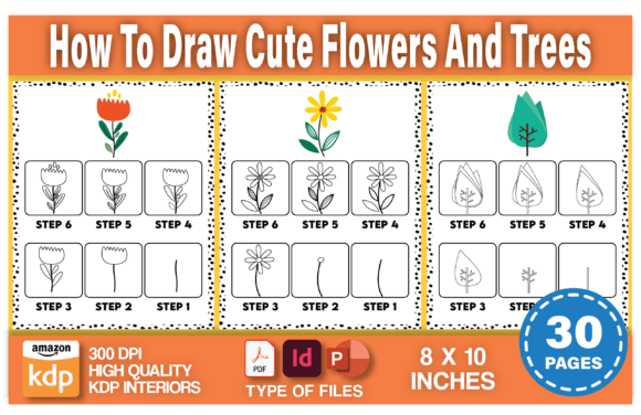 Download How to Draw Cute Flowers and Trees - Flowers Collection