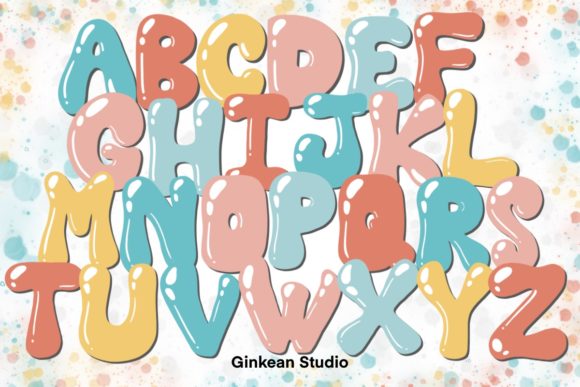 Download Cute Alphabet Brushes, 26 Alphabet Brush - Alphabet Collection